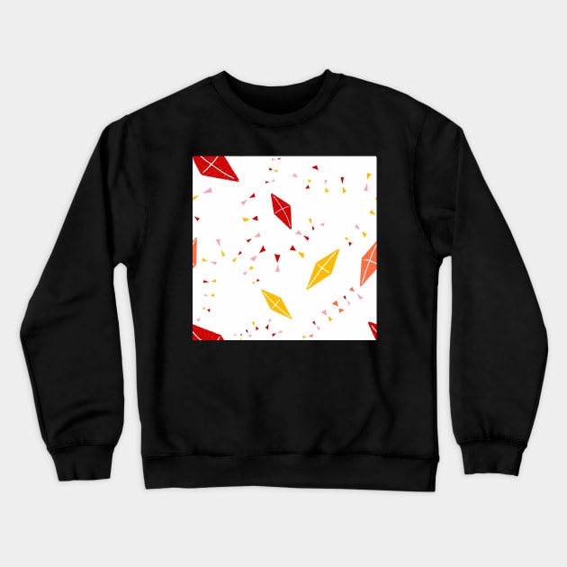 Colorful Kites Crewneck Sweatshirt by OneLook